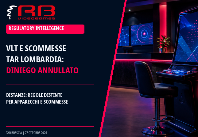 scommesse sale VLT distanziometro