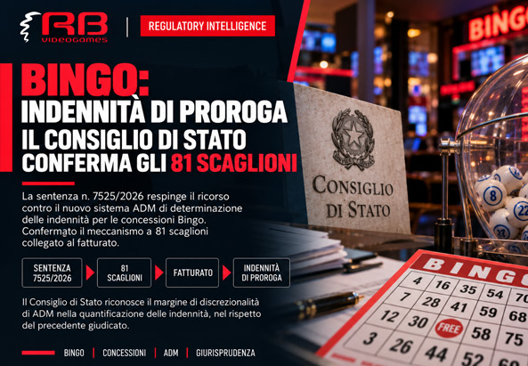 indennità Bingo 81 scaglioni ADM